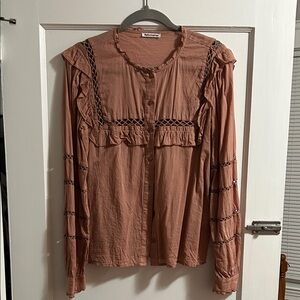 Reformation Cotton Blouse